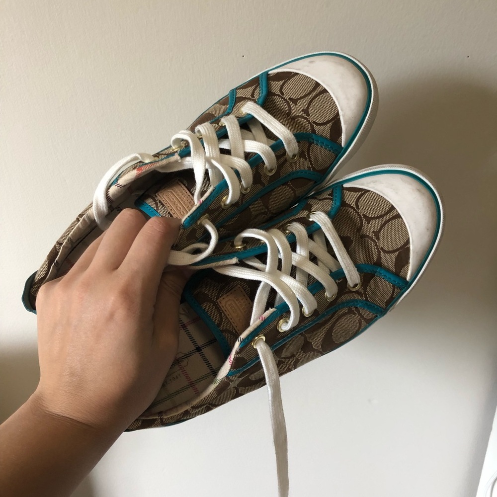 LC❗️ COACH Barrett Monogram Sneakers